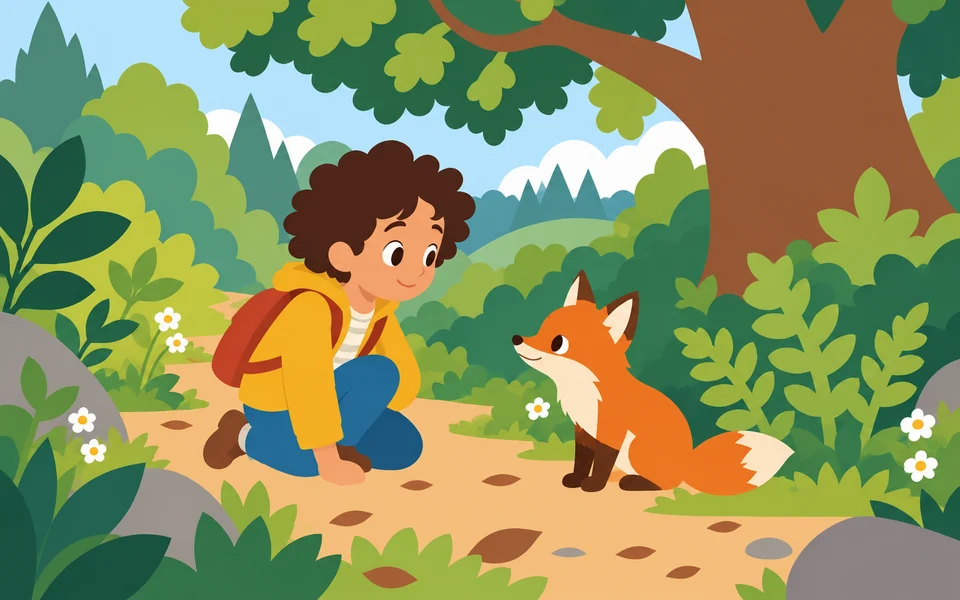 Exemple d’illustration en flat design