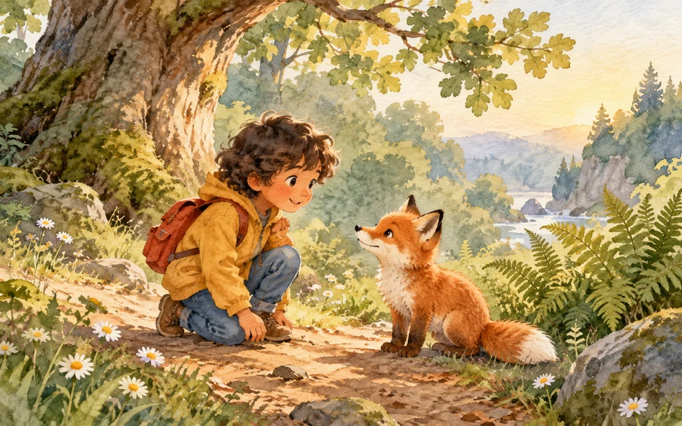 Exemple d’illustration en aquarelle tendre